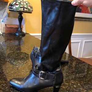 Black Franco Sarto 7 1/2 size boots